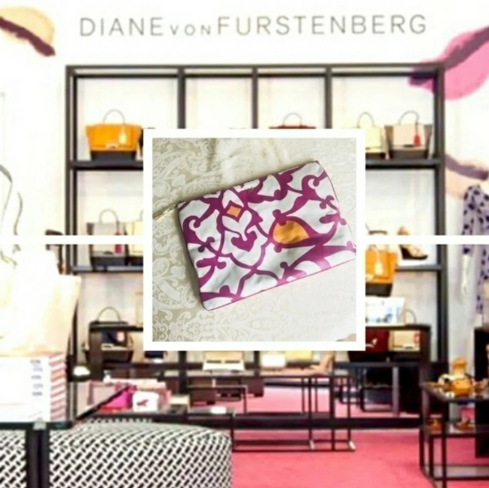 DIANE von furstenburg laptop case / clutch